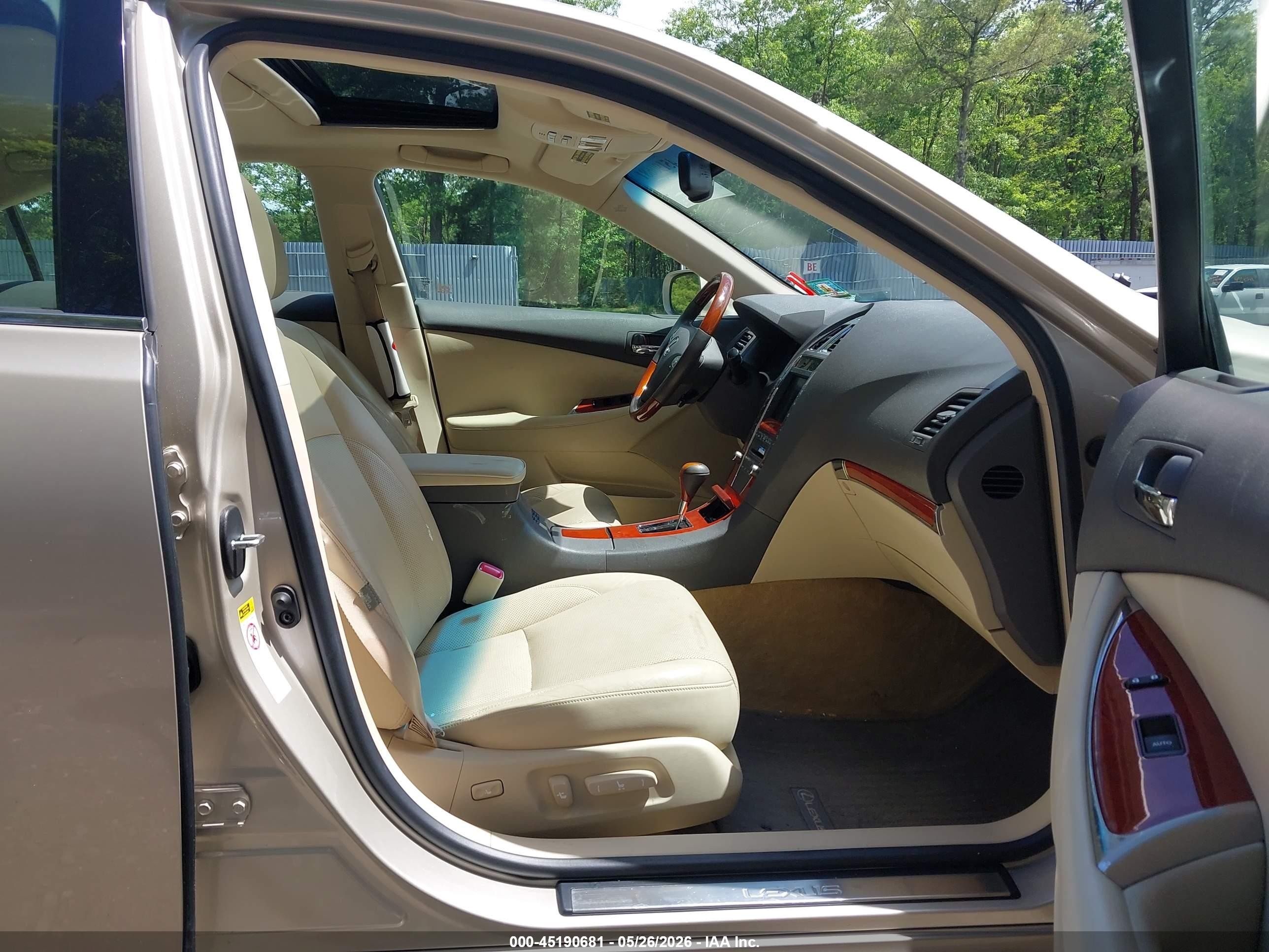 2010 Lexus Es 350 Gold vin: JTHBK1EG1A2365239