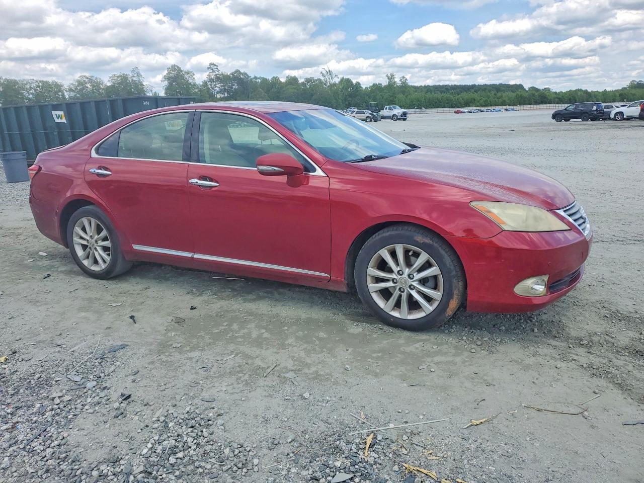 2010 Lexus Es 350 Burgundy vin: JTHBK1EG1A2380386