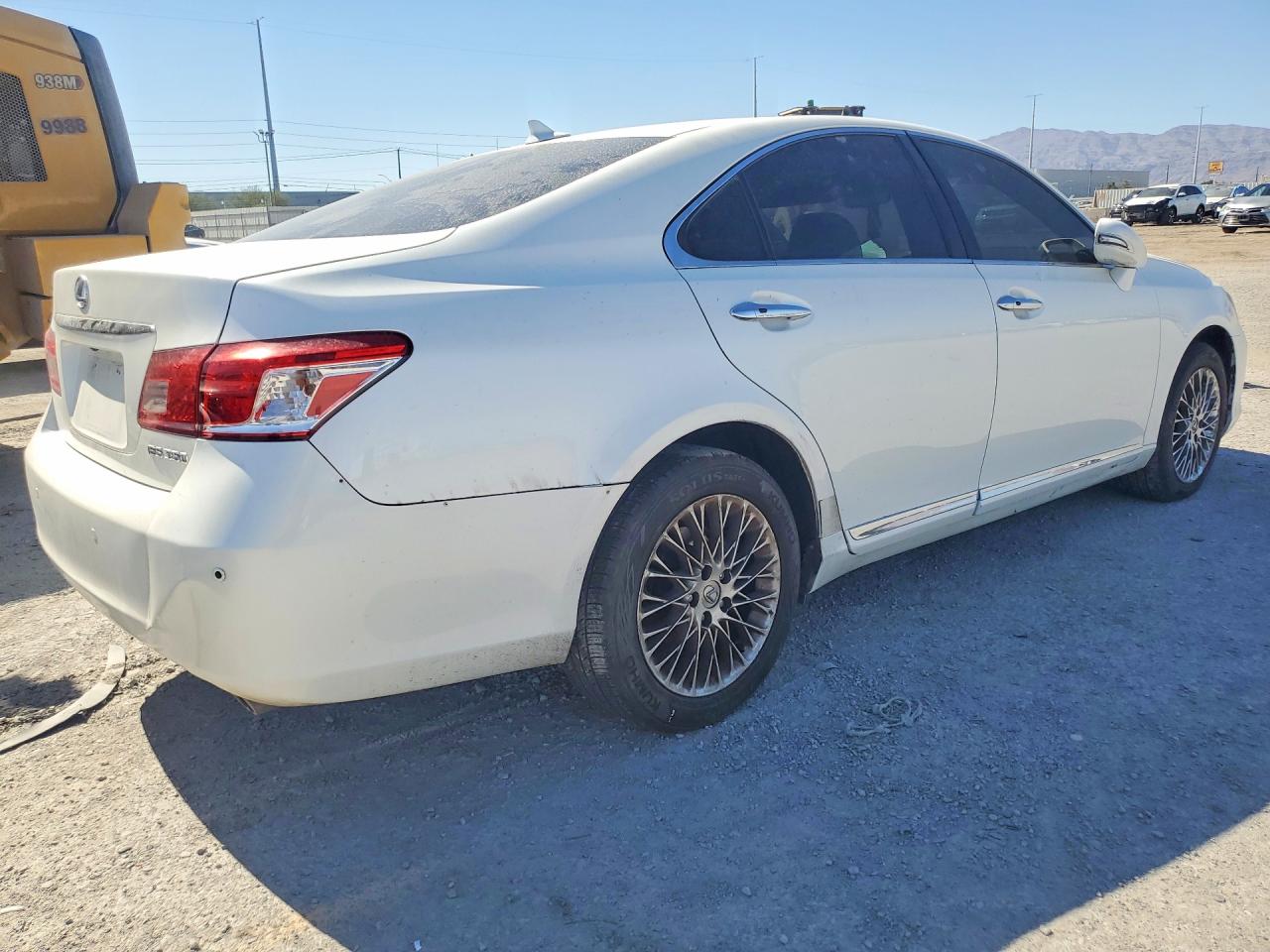 2011 Lexus Es 350 White vin: JTHBK1EG1B2434013