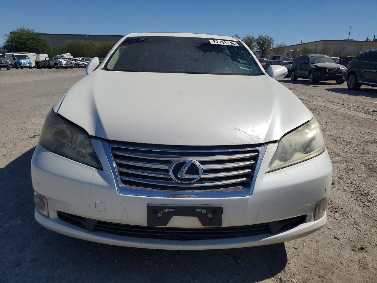 2011 Lexus Es 350 White vin: JTHBK1EG1B2434013