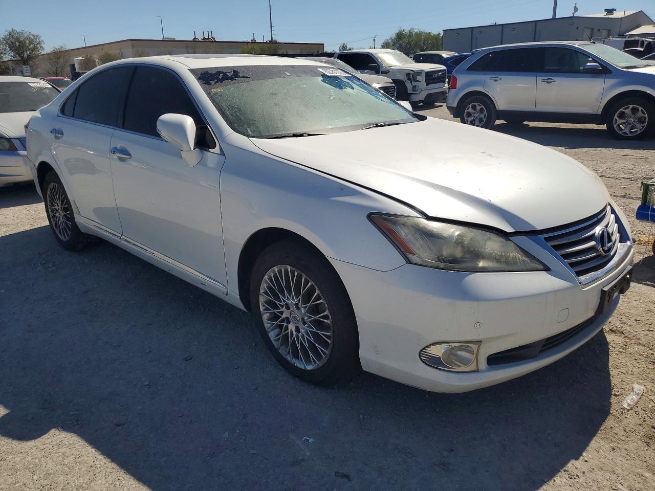 2011 Lexus Es 350 White vin: JTHBK1EG1B2434013