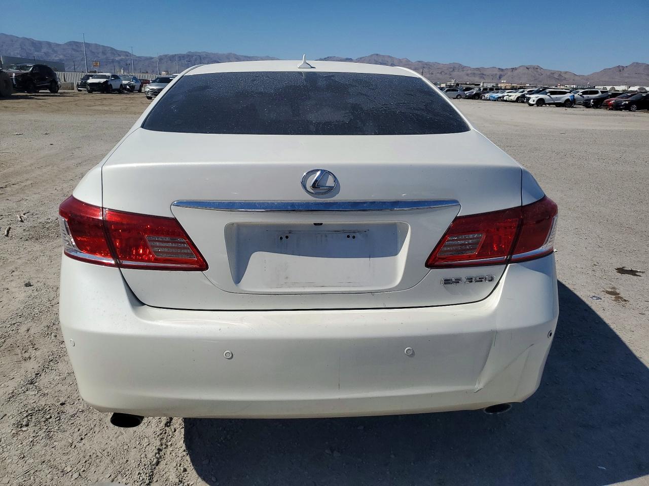 2011 Lexus Es 350 White vin: JTHBK1EG1B2434013