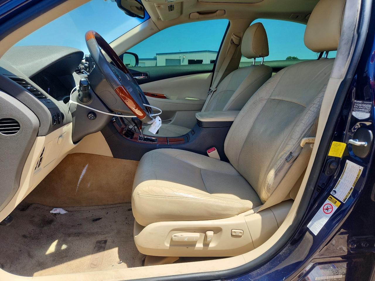 2011 Lexus Es 350 Blue vin: JTHBK1EG1B2437722