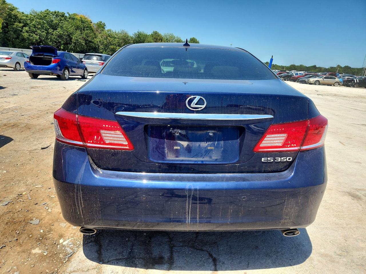 2011 Lexus Es 350 Blue vin: JTHBK1EG1B2437722