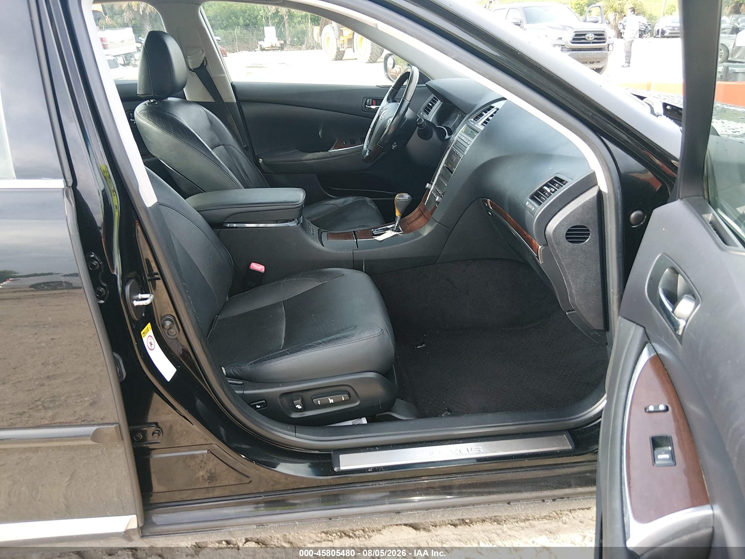 2011 Lexus Es 350   Black vin: JTHBK1EG1B2439227