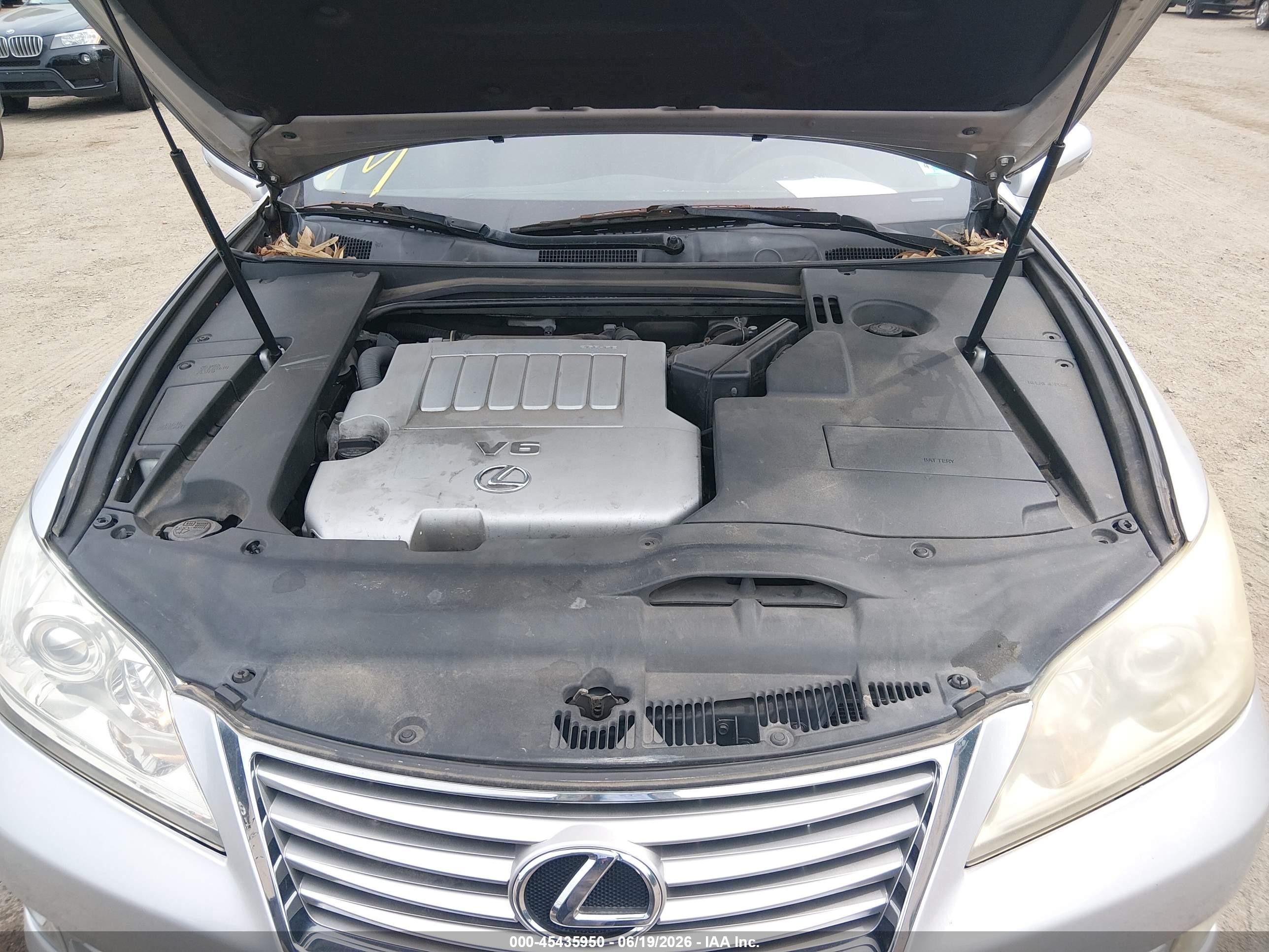 2011 Lexus Es 350   Silver vin: JTHBK1EG1B2451278