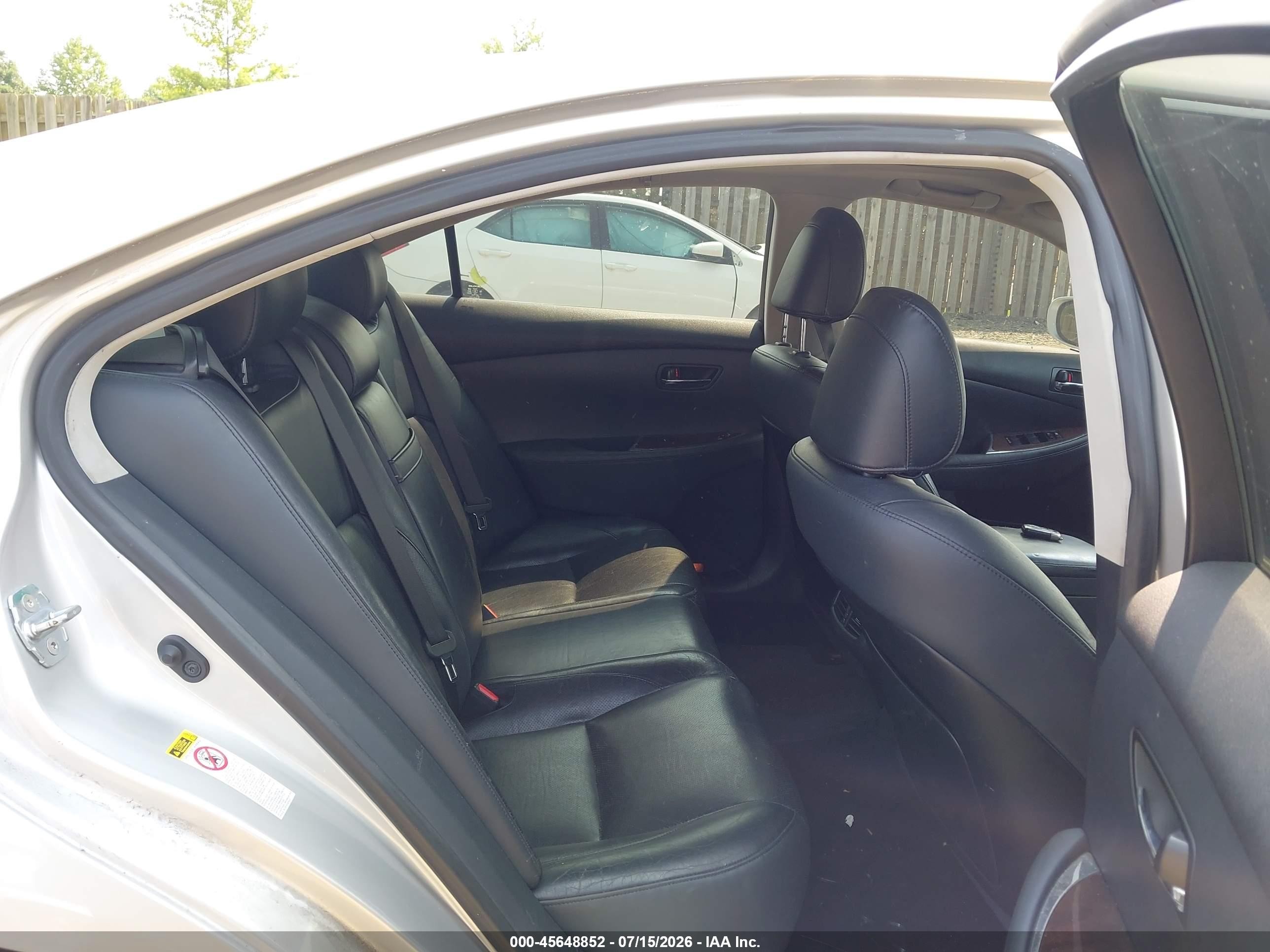 2011 Lexus Es 350   Silver vin: JTHBK1EG1B2451278