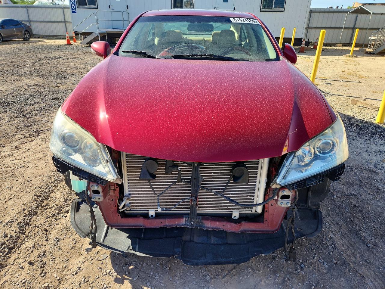 2011 Lexus Es 350 Red vin: JTHBK1EG1B2463950