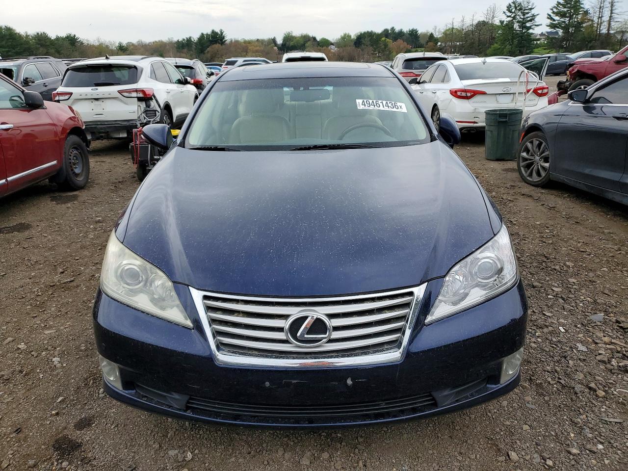 2012 Lexus Es 350 Blue vin: JTHBK1EG1C2474450