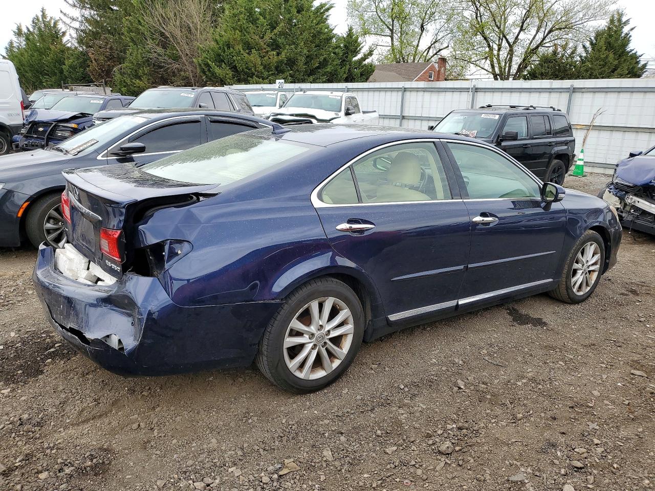 2012 Lexus Es 350 Blue vin: JTHBK1EG1C2474450