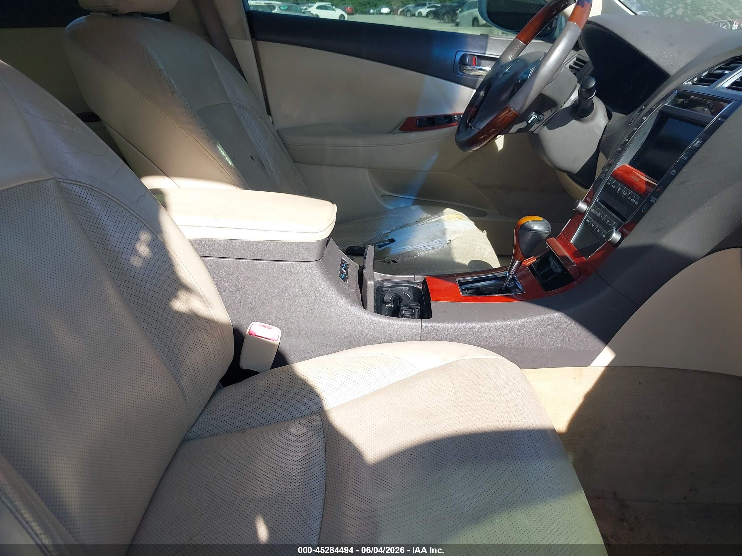 2012 Lexus Es 350   White vin: JTHBK1EG1C2474951