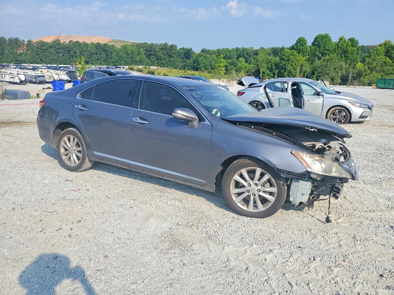 2012 Lexus Es 350 Gray vin: JTHBK1EG1C2481818
