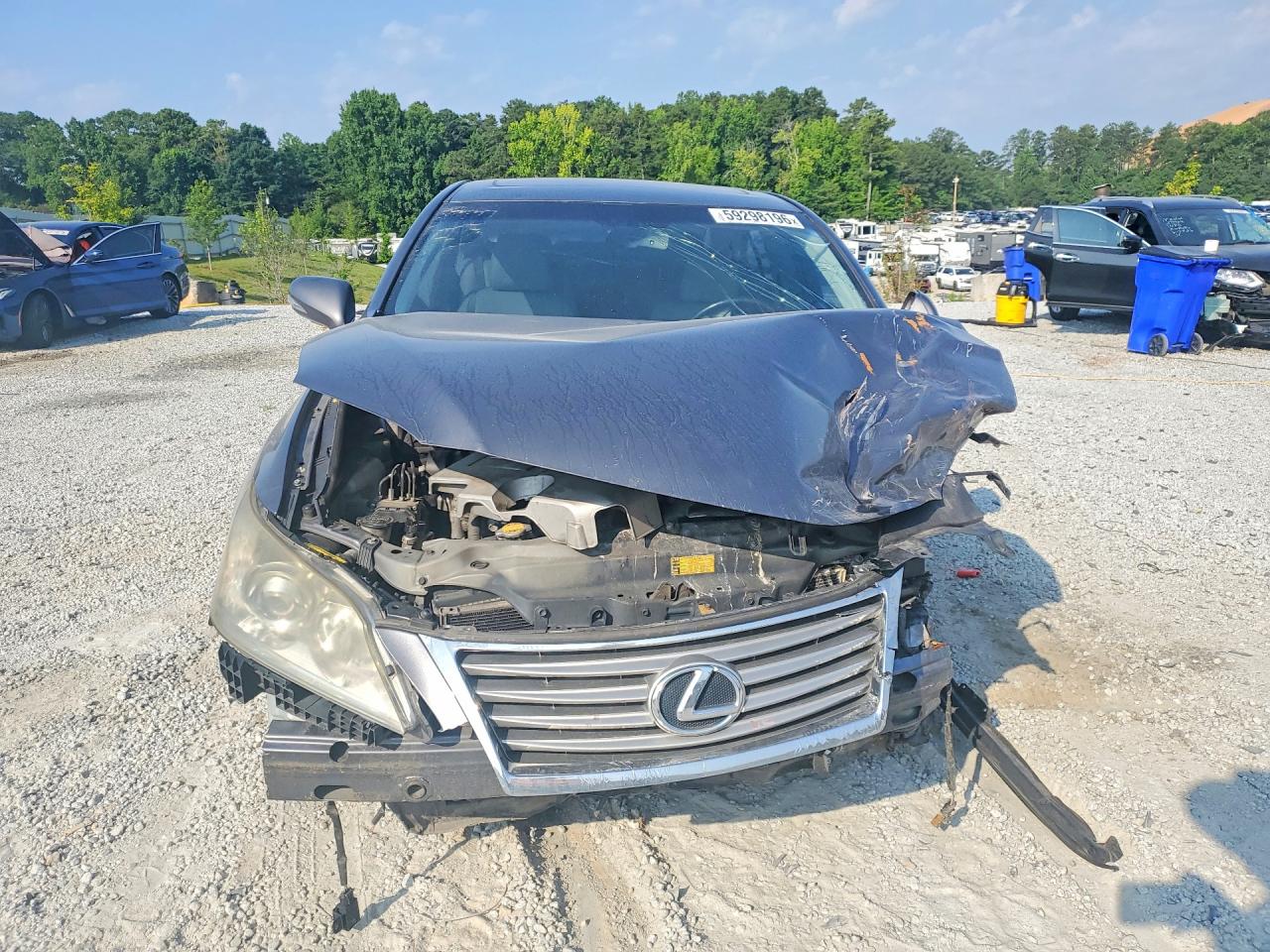 2012 Lexus Es 350 Gray vin: JTHBK1EG1C2481818