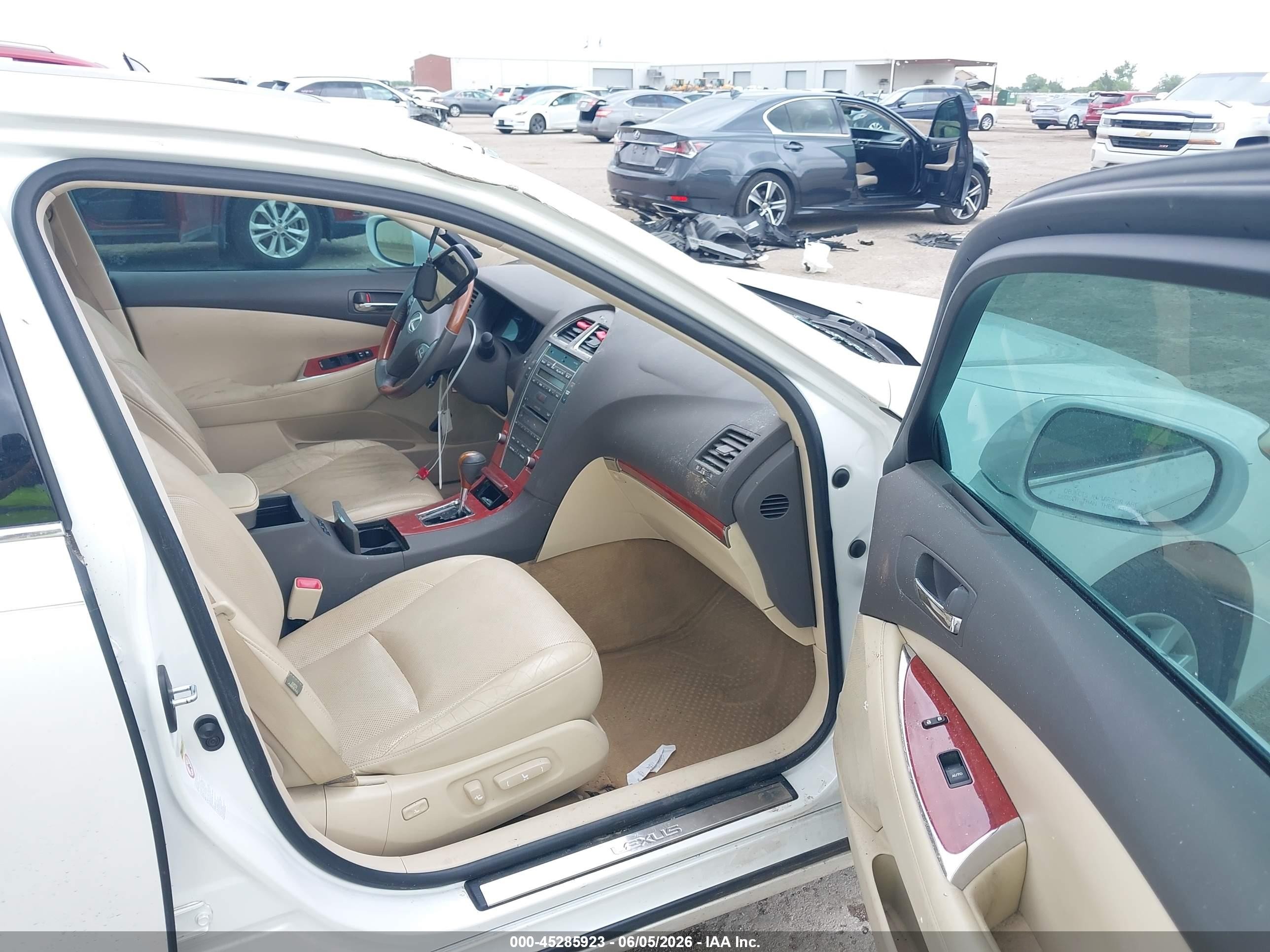 2012 Lexus Es 350 White vin: JTHBK1EG1C2489188