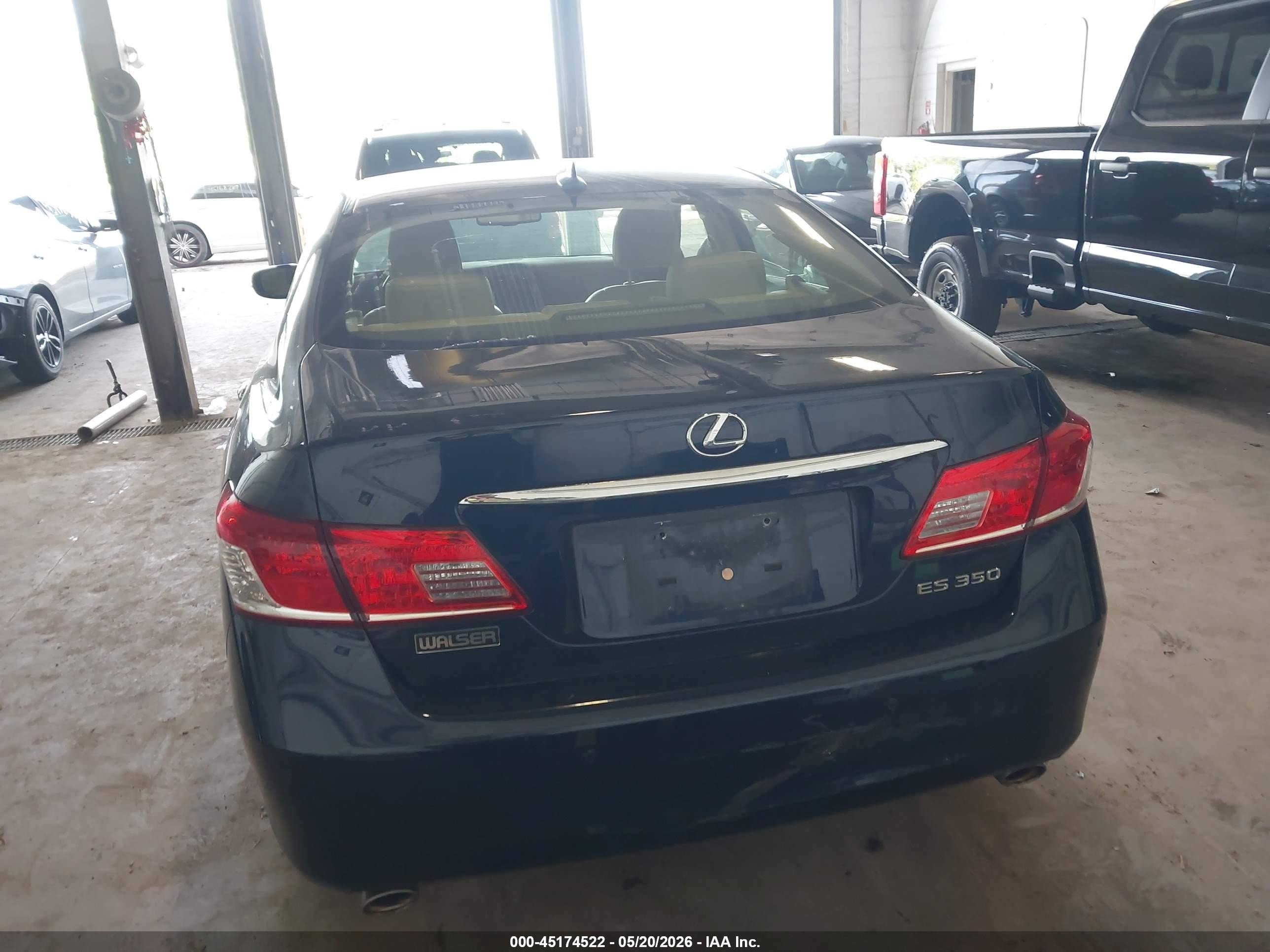 2012 Lexus Es 350 Blue vin: JTHBK1EG1C2507186