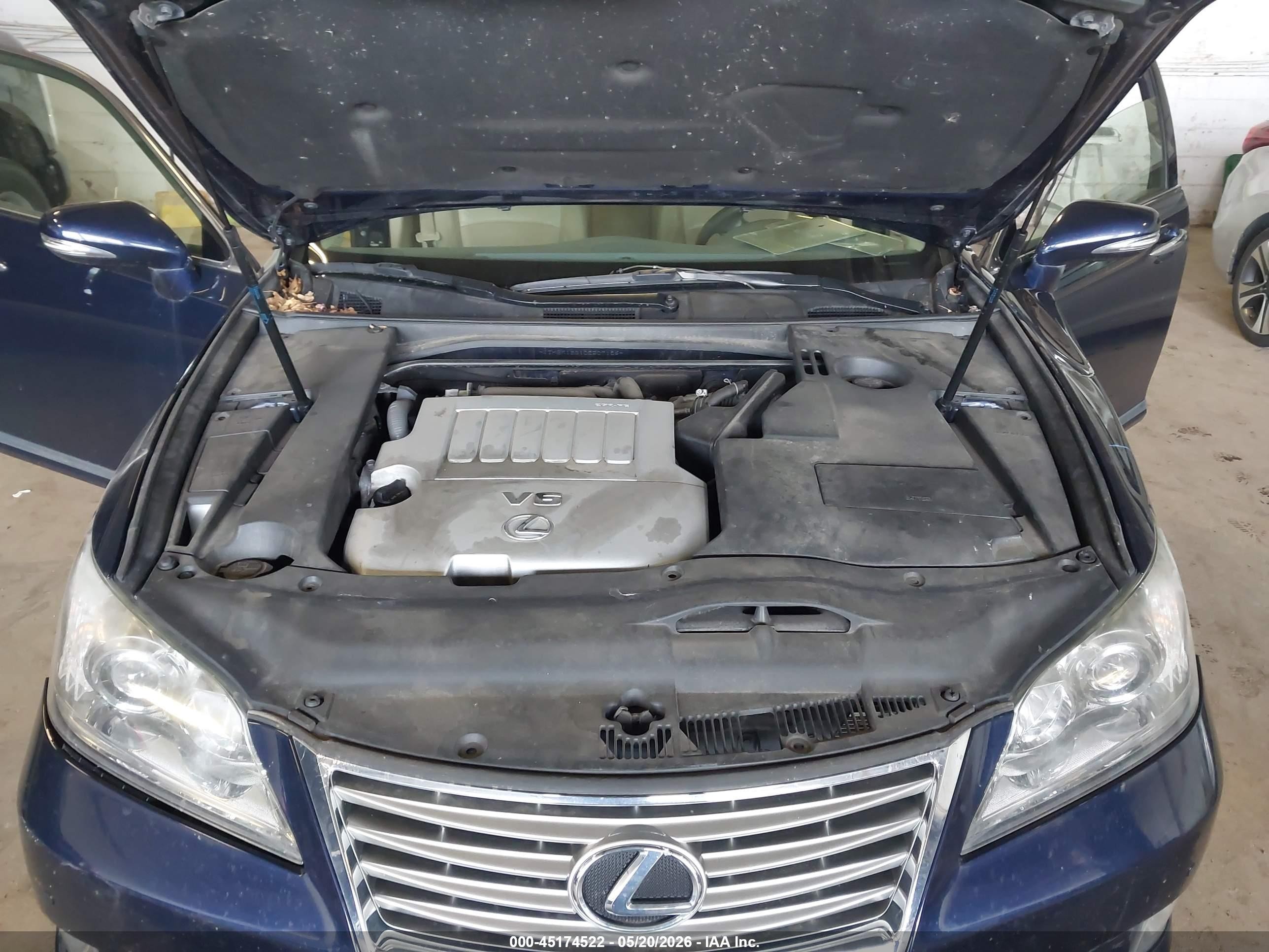 2012 Lexus Es 350 Blue vin: JTHBK1EG1C2507186