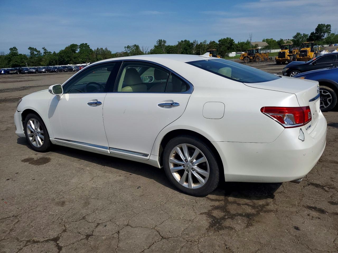 2010 Lexus Es 350 White vin: JTHBK1EG2A2345565