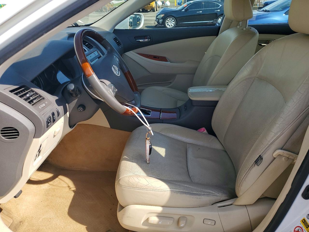 2010 Lexus Es 350 White vin: JTHBK1EG2A2345565