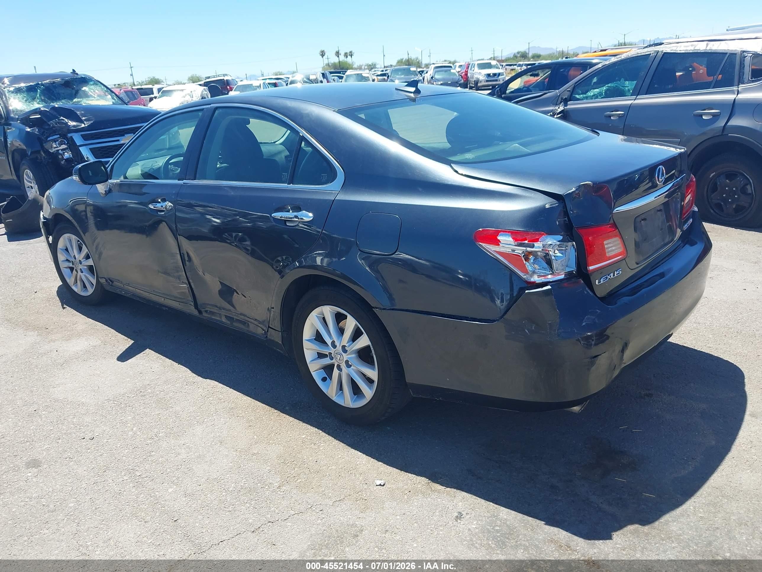 2010 Lexus Es 350   Gray vin: JTHBK1EG2A2352564