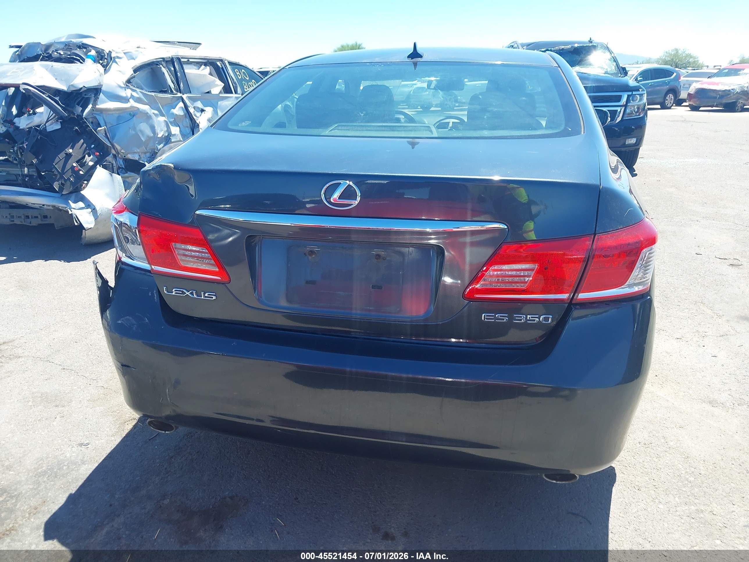 2010 Lexus Es 350   Gray vin: JTHBK1EG2A2352564