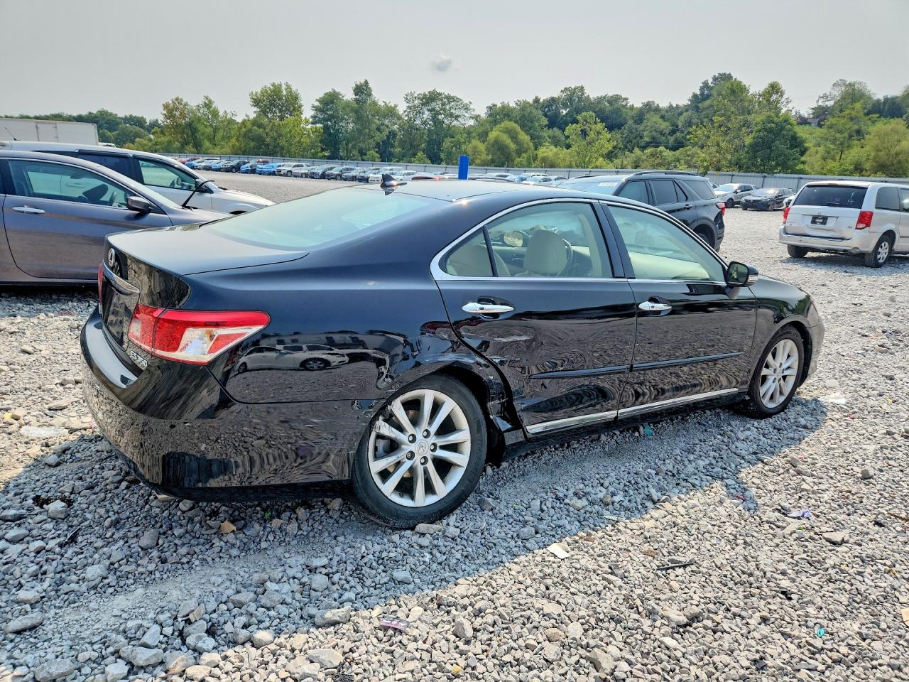 2010 Lexus Es 350 Black vin: JTHBK1EG2A2373530