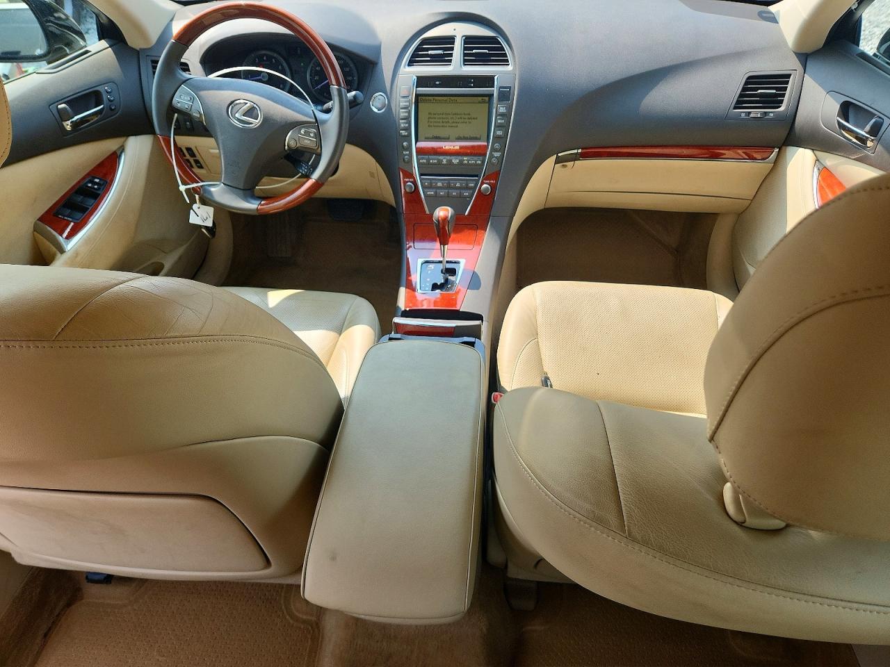 2010 Lexus Es 350 Black vin: JTHBK1EG2A2373530