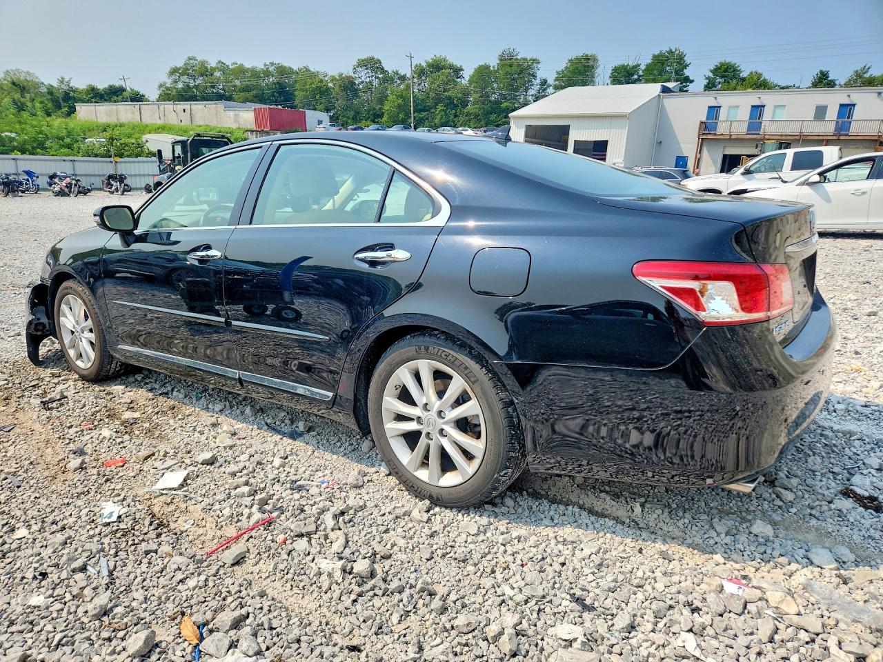 2010 Lexus Es 350 Black vin: JTHBK1EG2A2373530