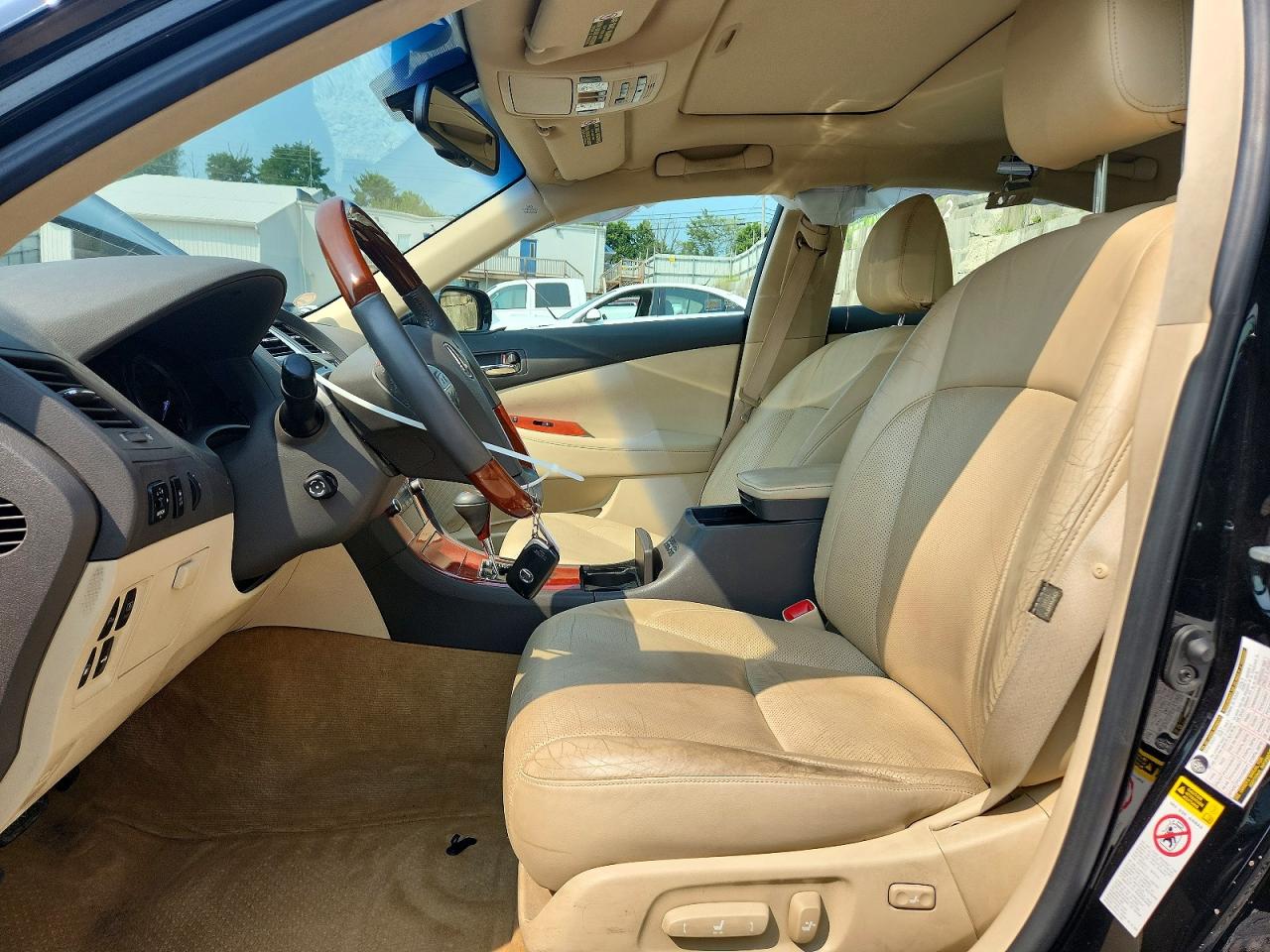 2010 Lexus Es 350 Black vin: JTHBK1EG2A2373530