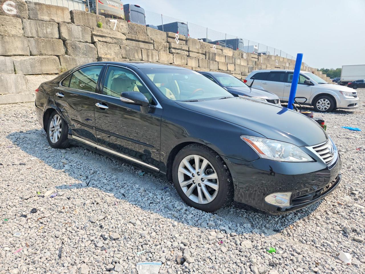 2010 Lexus Es 350 Black vin: JTHBK1EG2A2373530