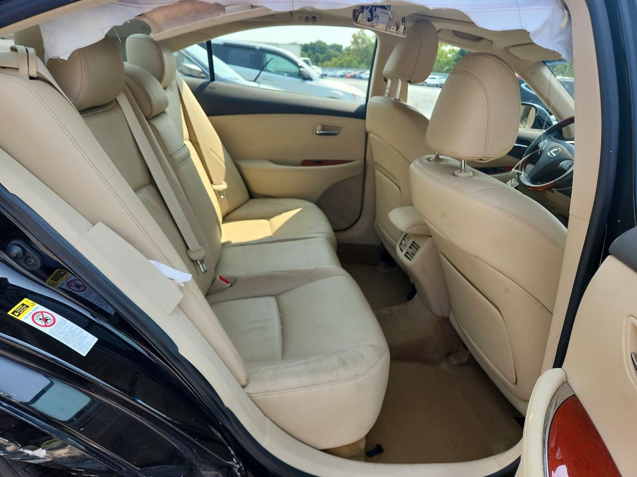 2010 Lexus Es 350 Black vin: JTHBK1EG2A2373530
