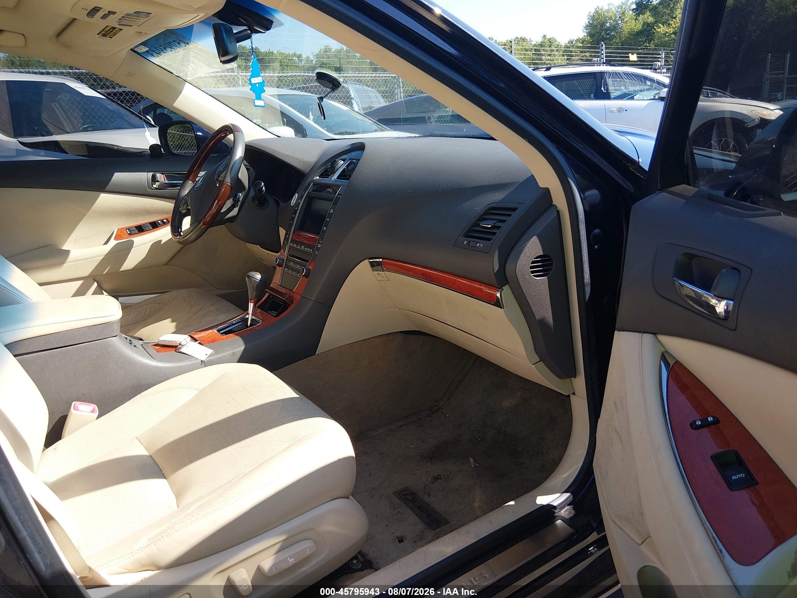 2010 Lexus Es 350   Dark Blue vin: JTHBK1EG2A2408034