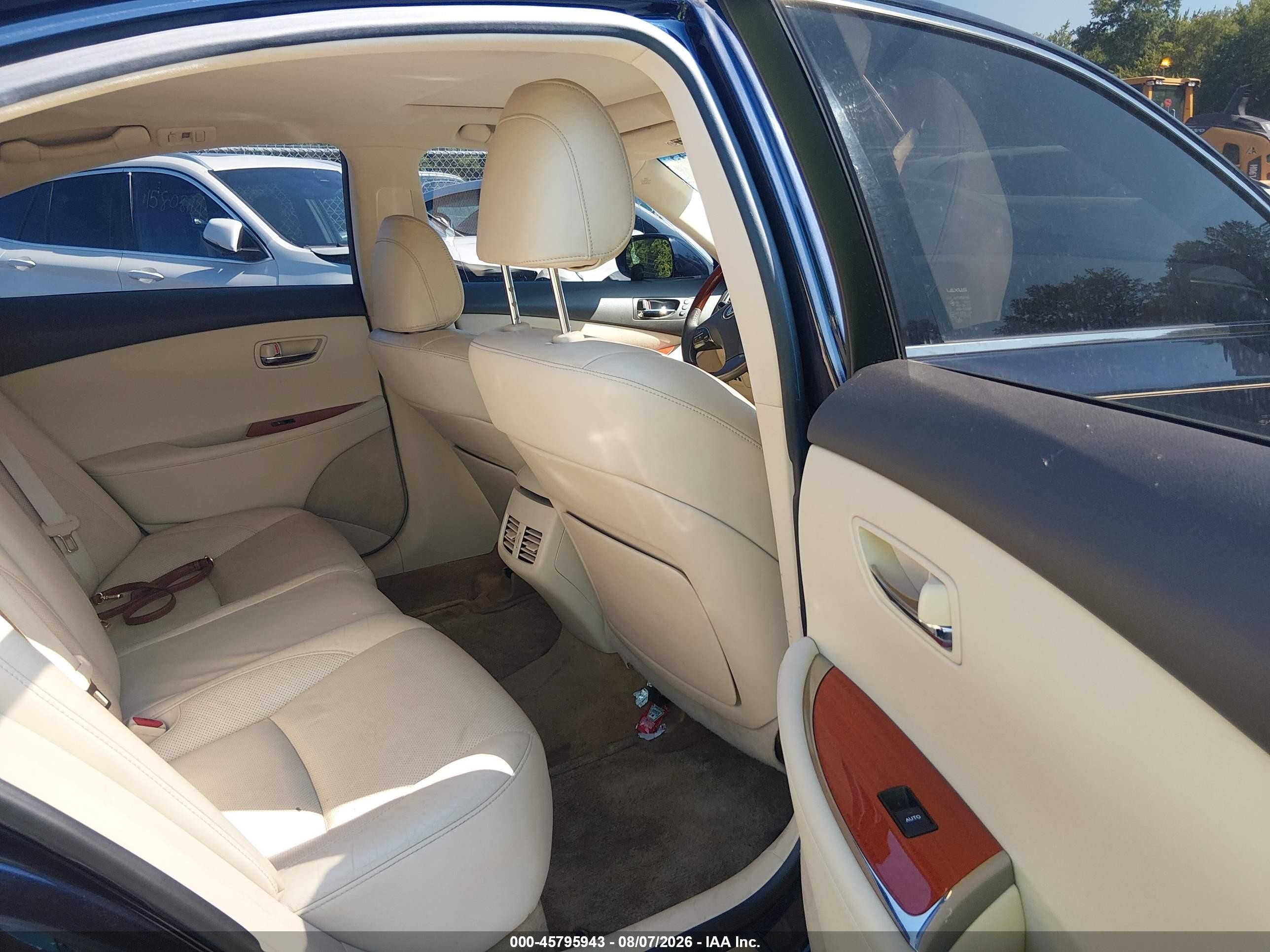 2010 Lexus Es 350   Dark Blue vin: JTHBK1EG2A2408034