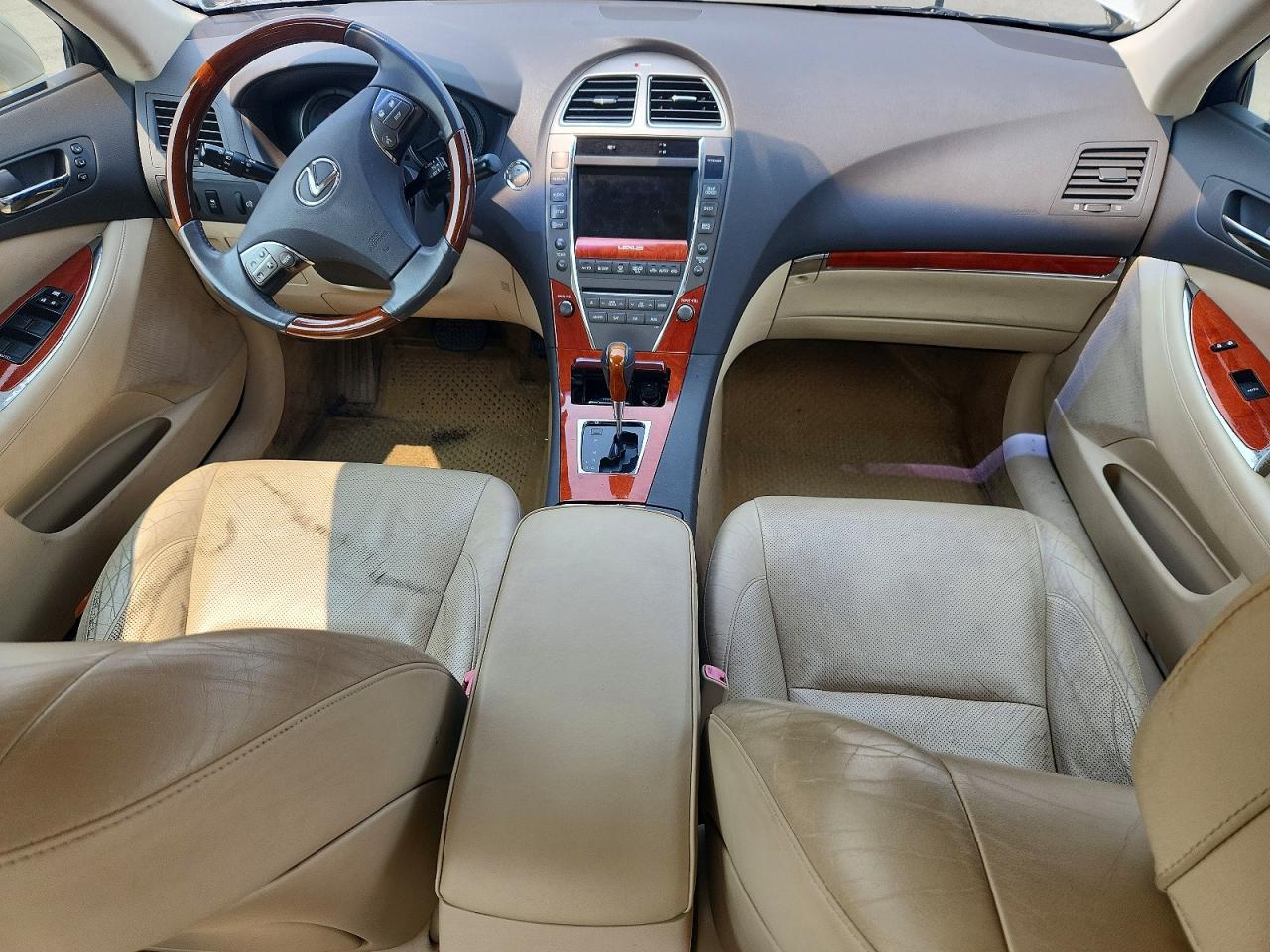2010 Lexus Es 350 Beige vin: JTHBK1EG2A2408969