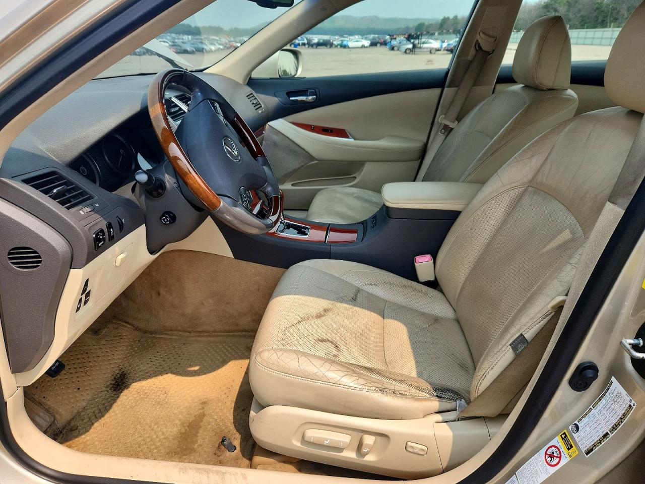 2010 Lexus Es 350 Beige vin: JTHBK1EG2A2408969