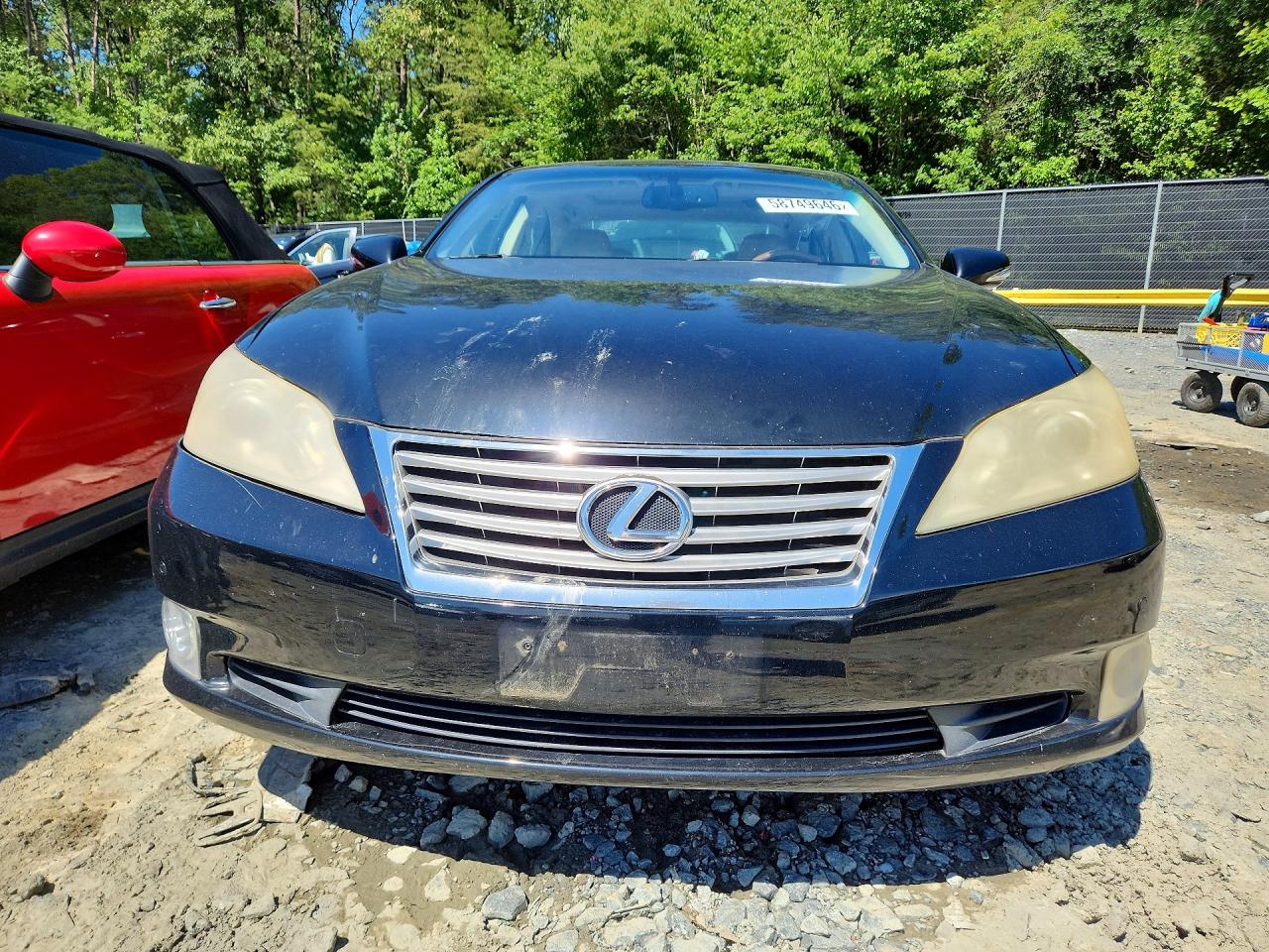 2010 Lexus Es 350 Black vin: JTHBK1EG2A2414111