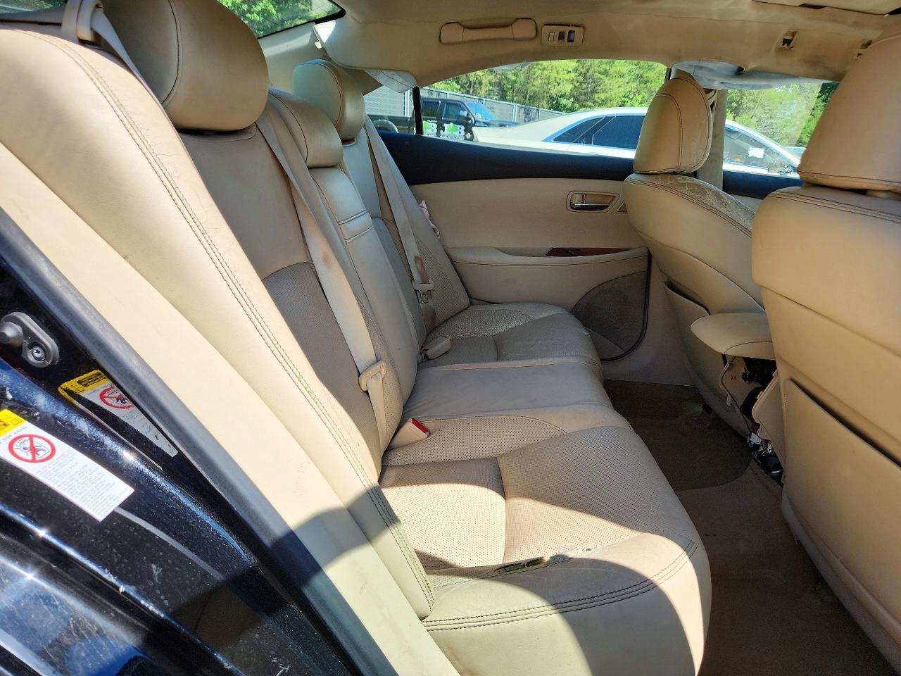 2010 Lexus Es 350 Black vin: JTHBK1EG2A2414111