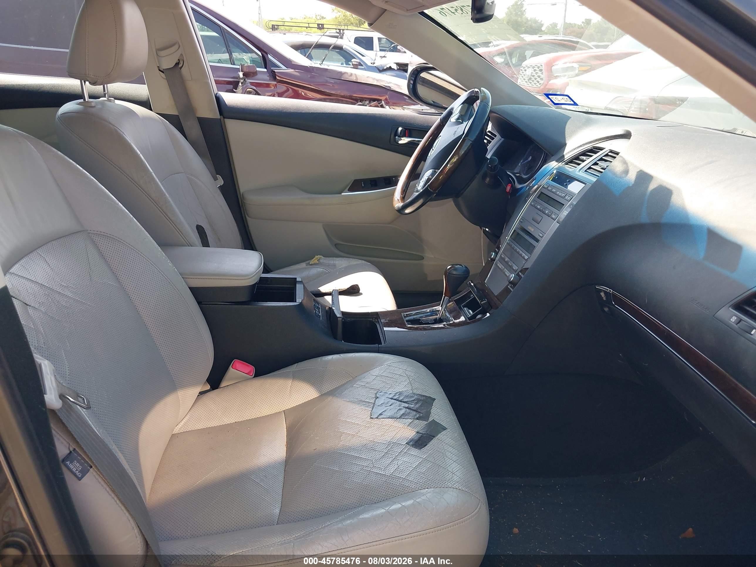 2011 Lexus Es 350   Серый vin: JTHBK1EG2B2421013