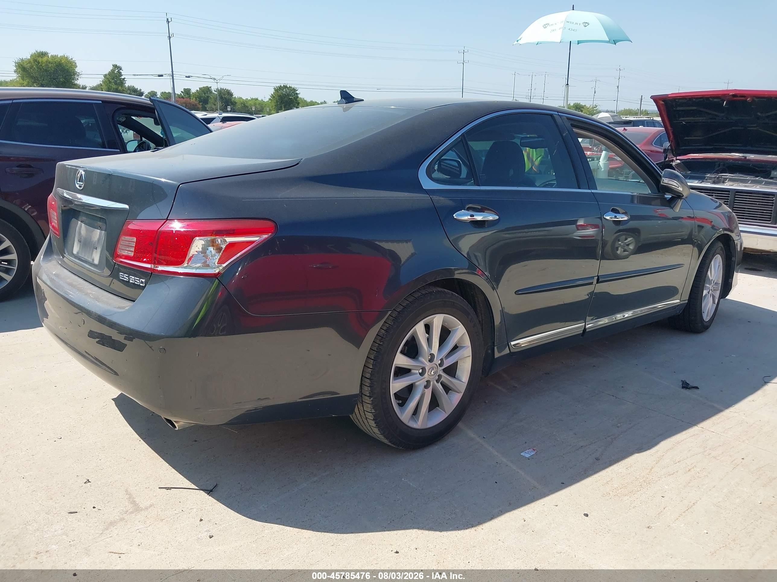 2011 Lexus Es 350   Серый vin: JTHBK1EG2B2421013