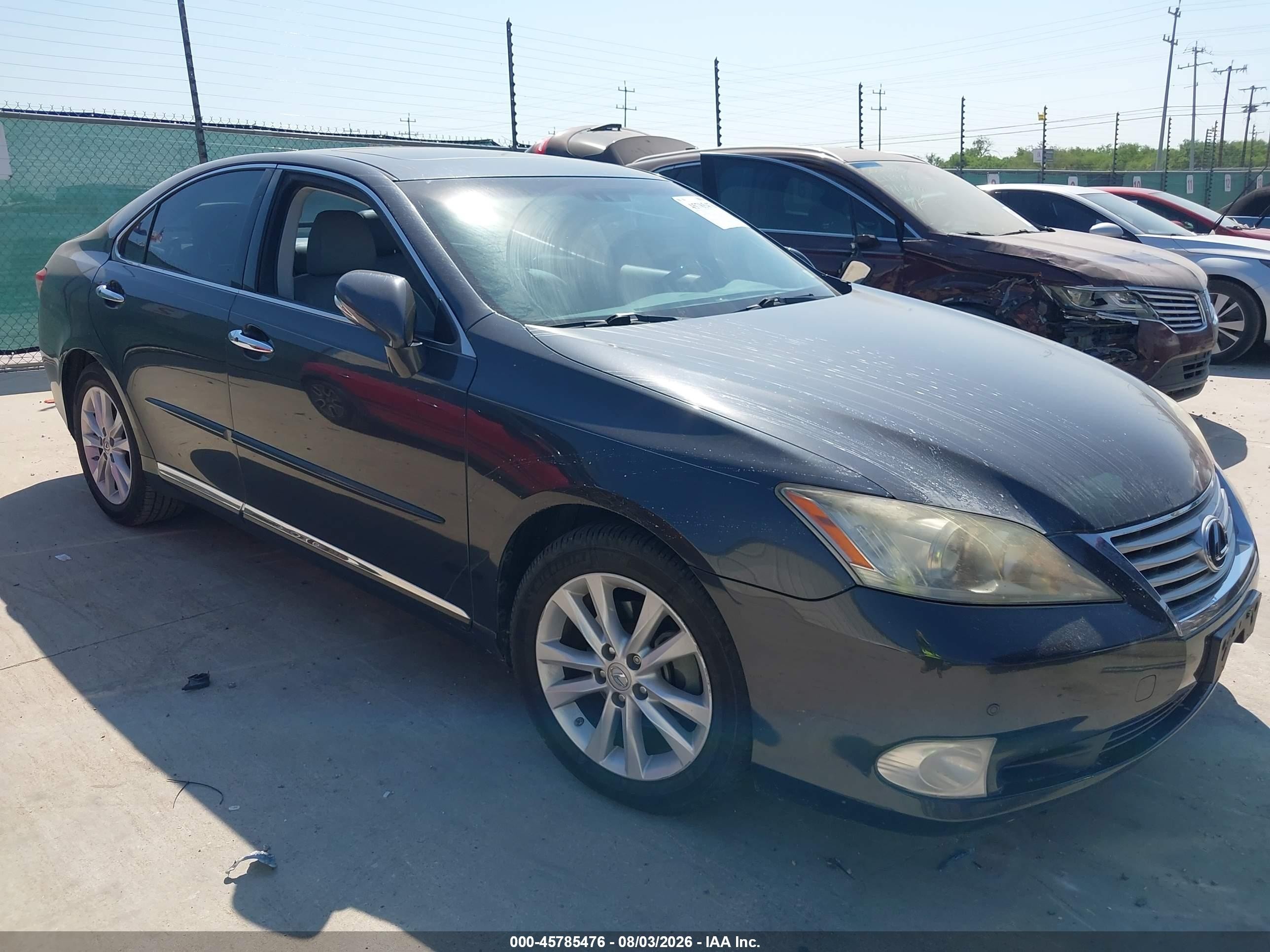 2011 Lexus Es 350   Серый vin: JTHBK1EG2B2421013