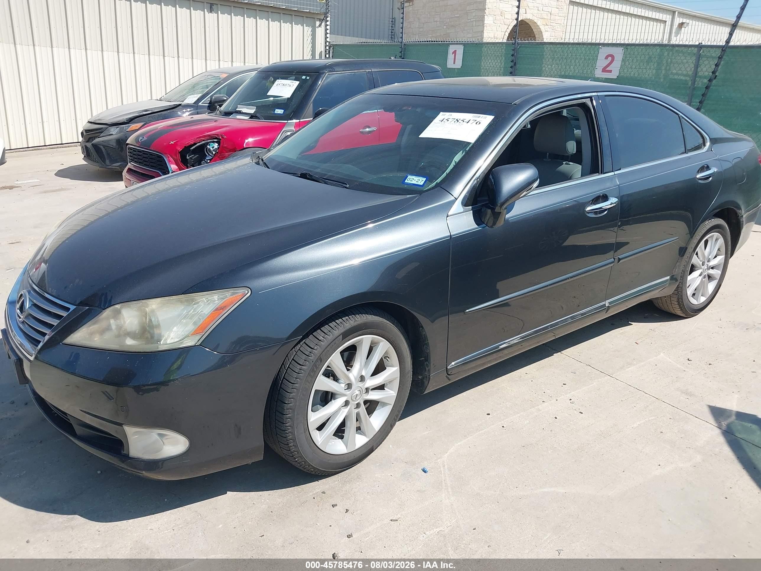 2011 Lexus Es 350   Серый vin: JTHBK1EG2B2421013