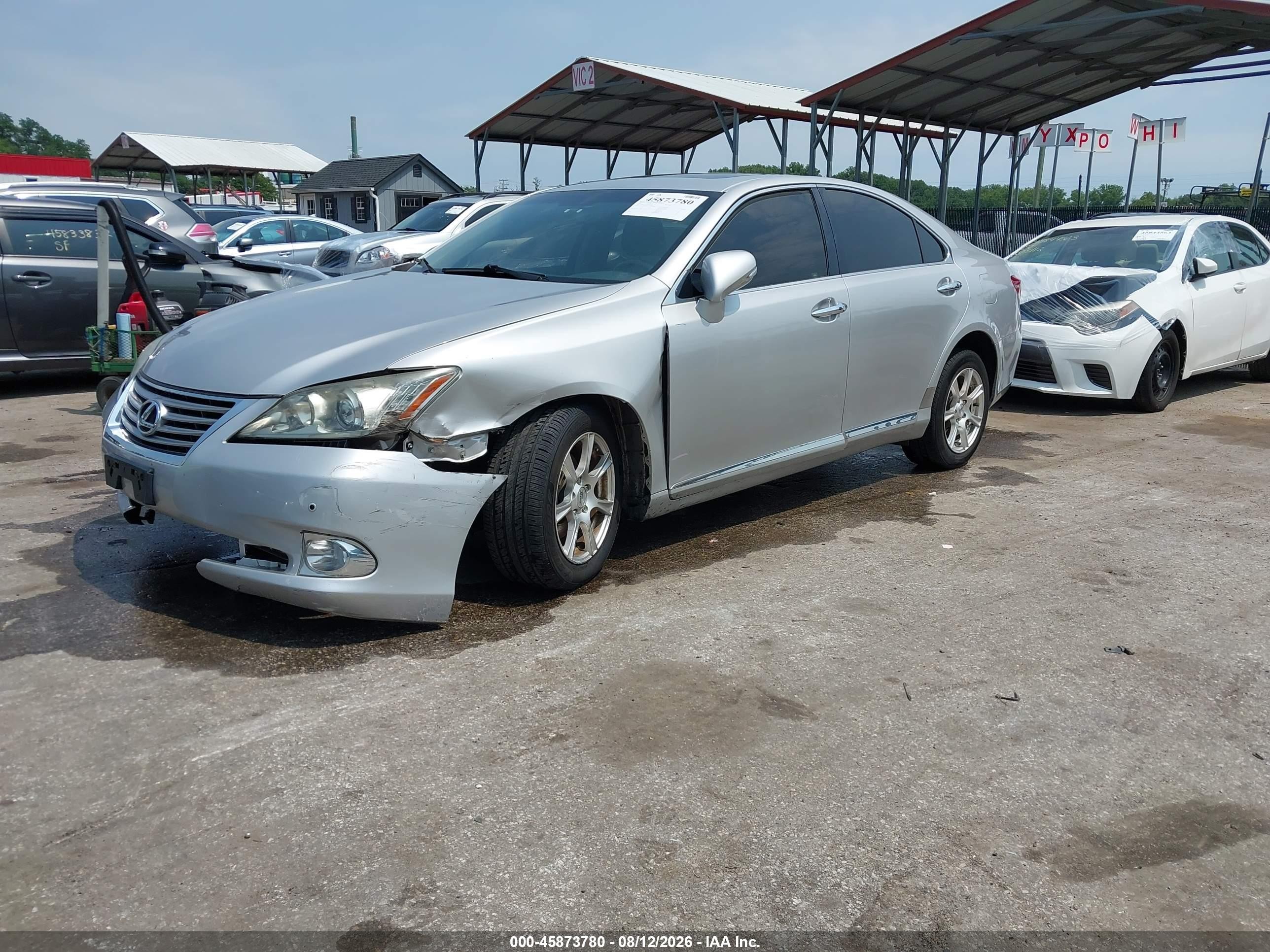 2011 Lexus Es 350   Silver vin: JTHBK1EG2B2442640