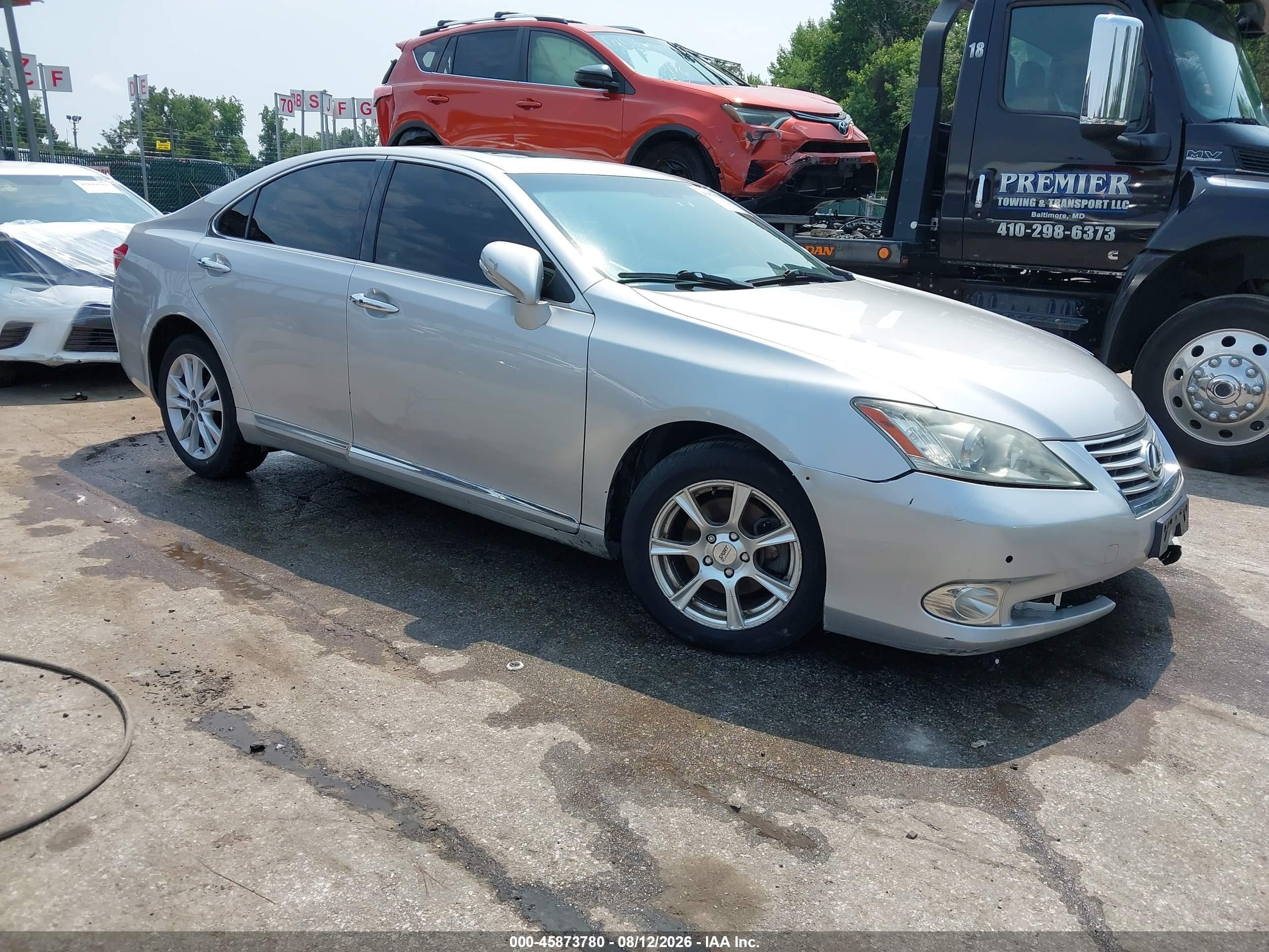 2011 Lexus Es 350   Серебряный vin: JTHBK1EG2B2442640