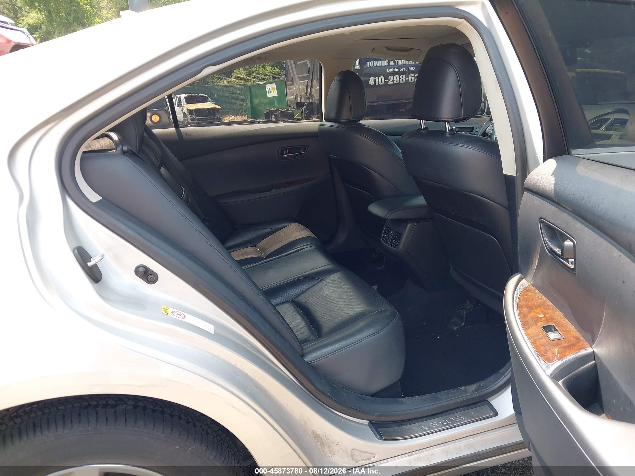 2011 Lexus Es 350   Silver vin: JTHBK1EG2B2442640