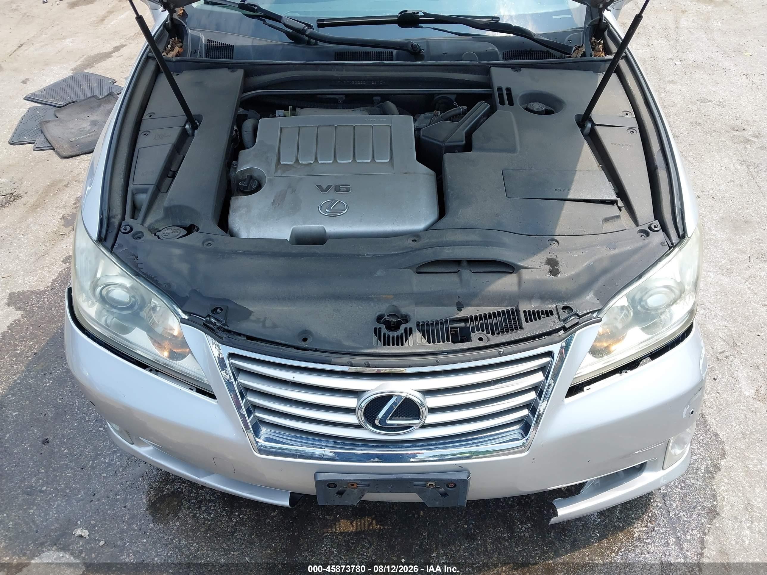 2011 Lexus Es 350   Silver vin: JTHBK1EG2B2442640