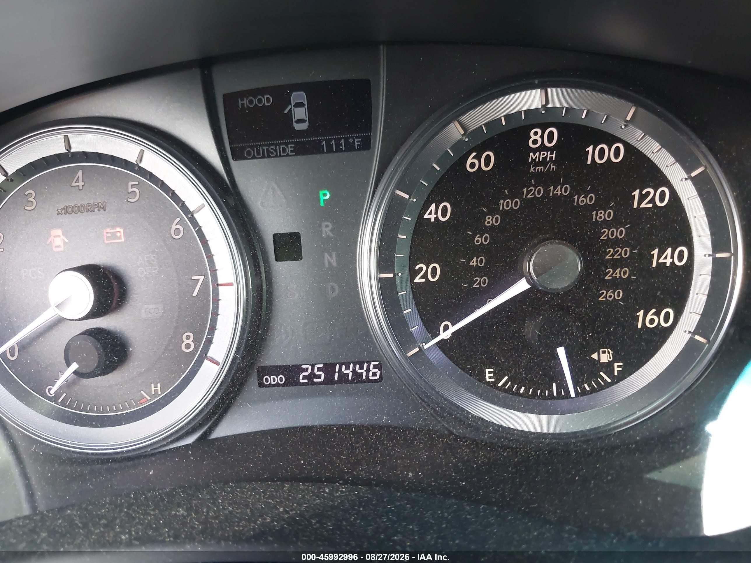 2011 Lexus Es 350   Black vin: JTHBK1EG2B2443450