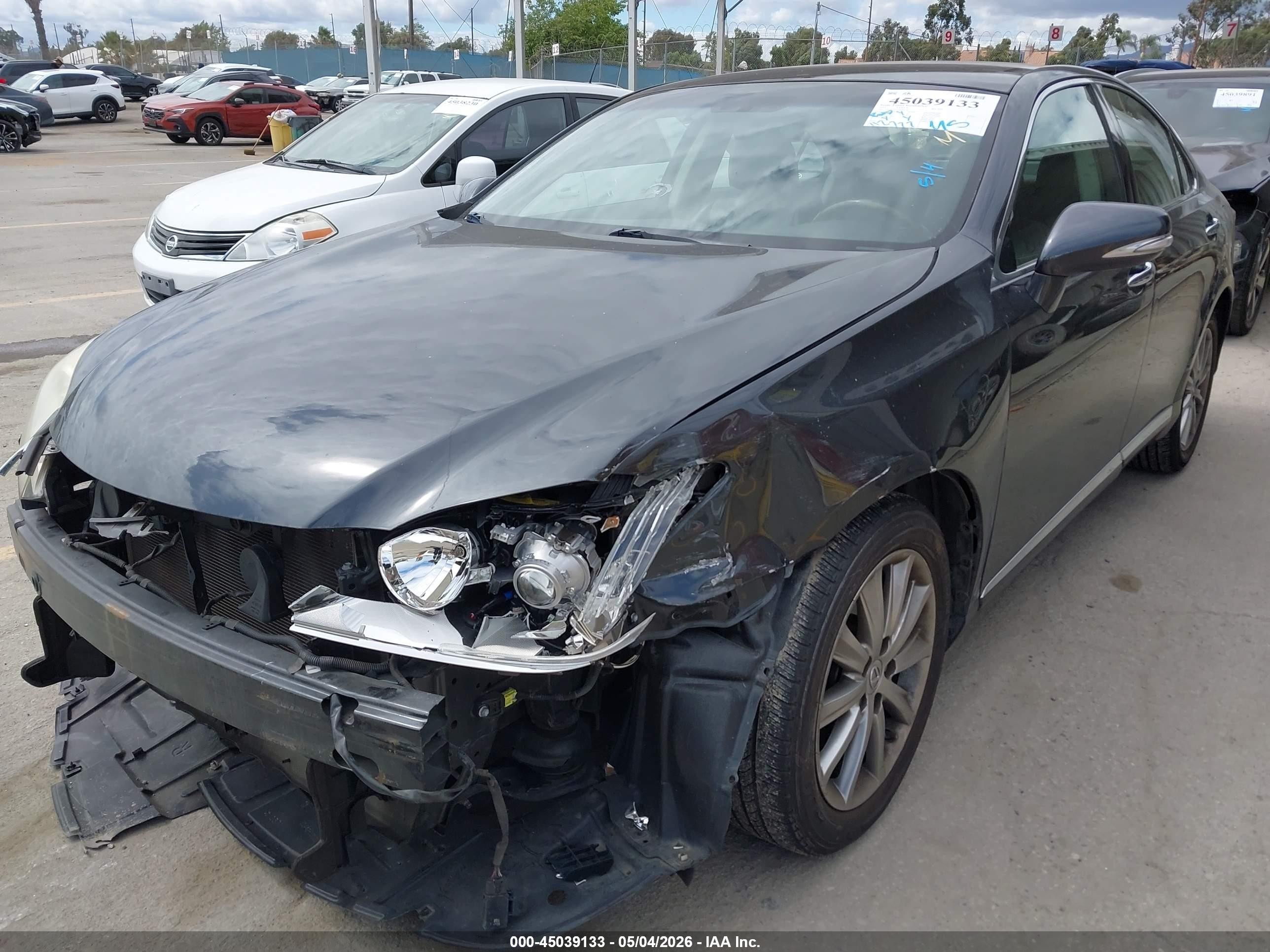 2011 Lexus Es 350   Gray vin: JTHBK1EG2B2449166