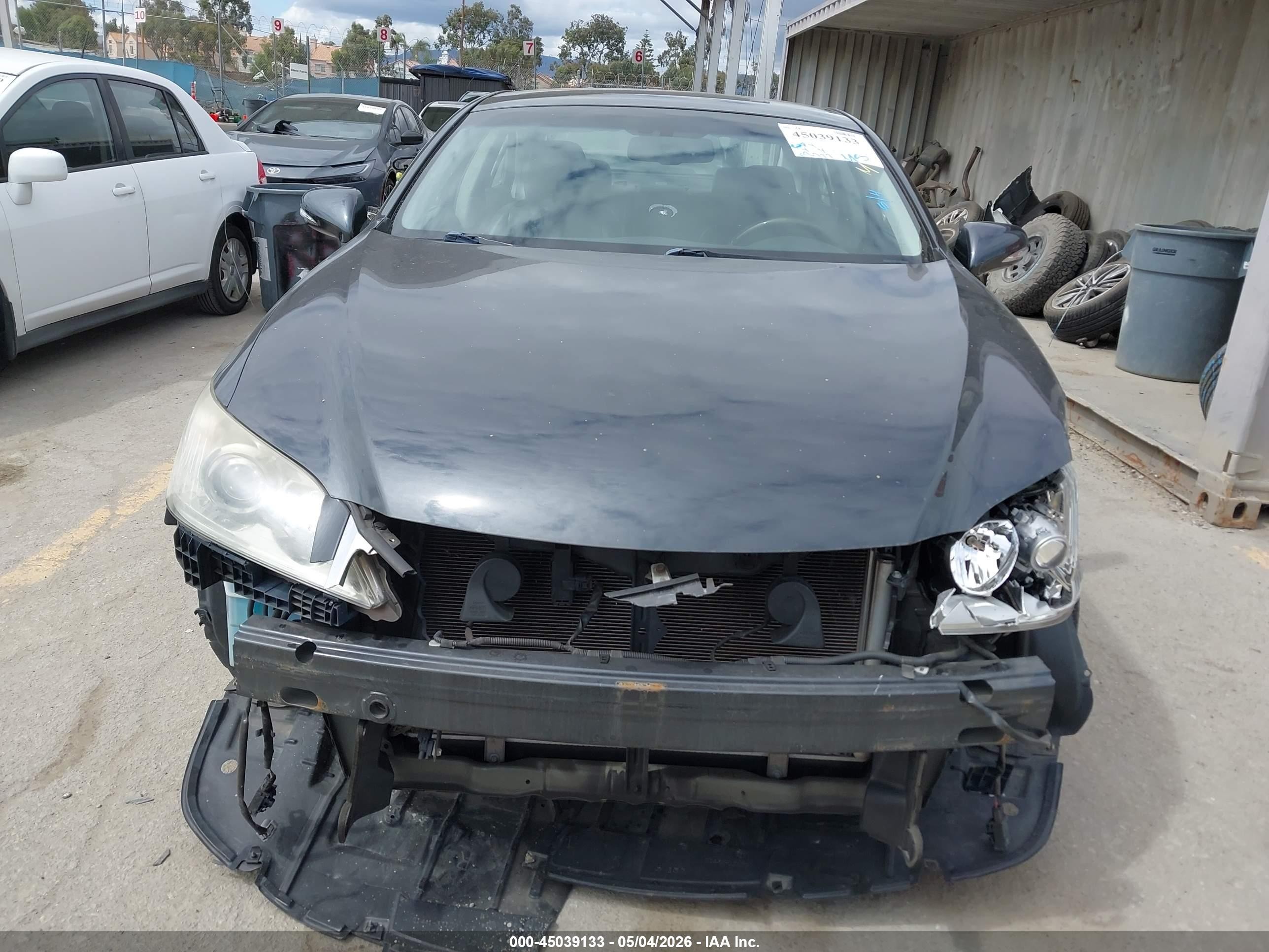 2011 Lexus Es 350   Gray vin: JTHBK1EG2B2449166
