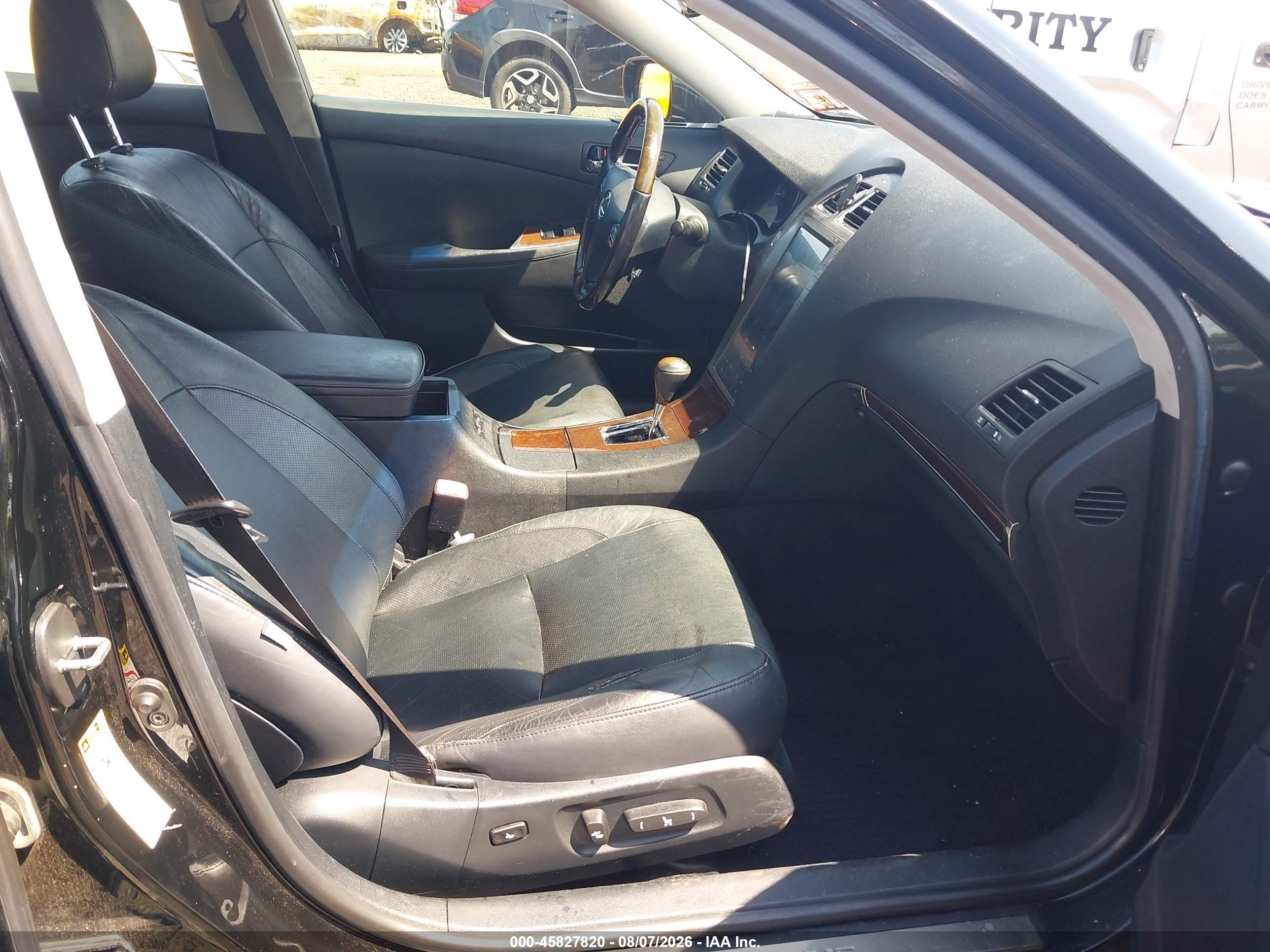 2011 Lexus Es 350 Black vin: JTHBK1EG2B2454397