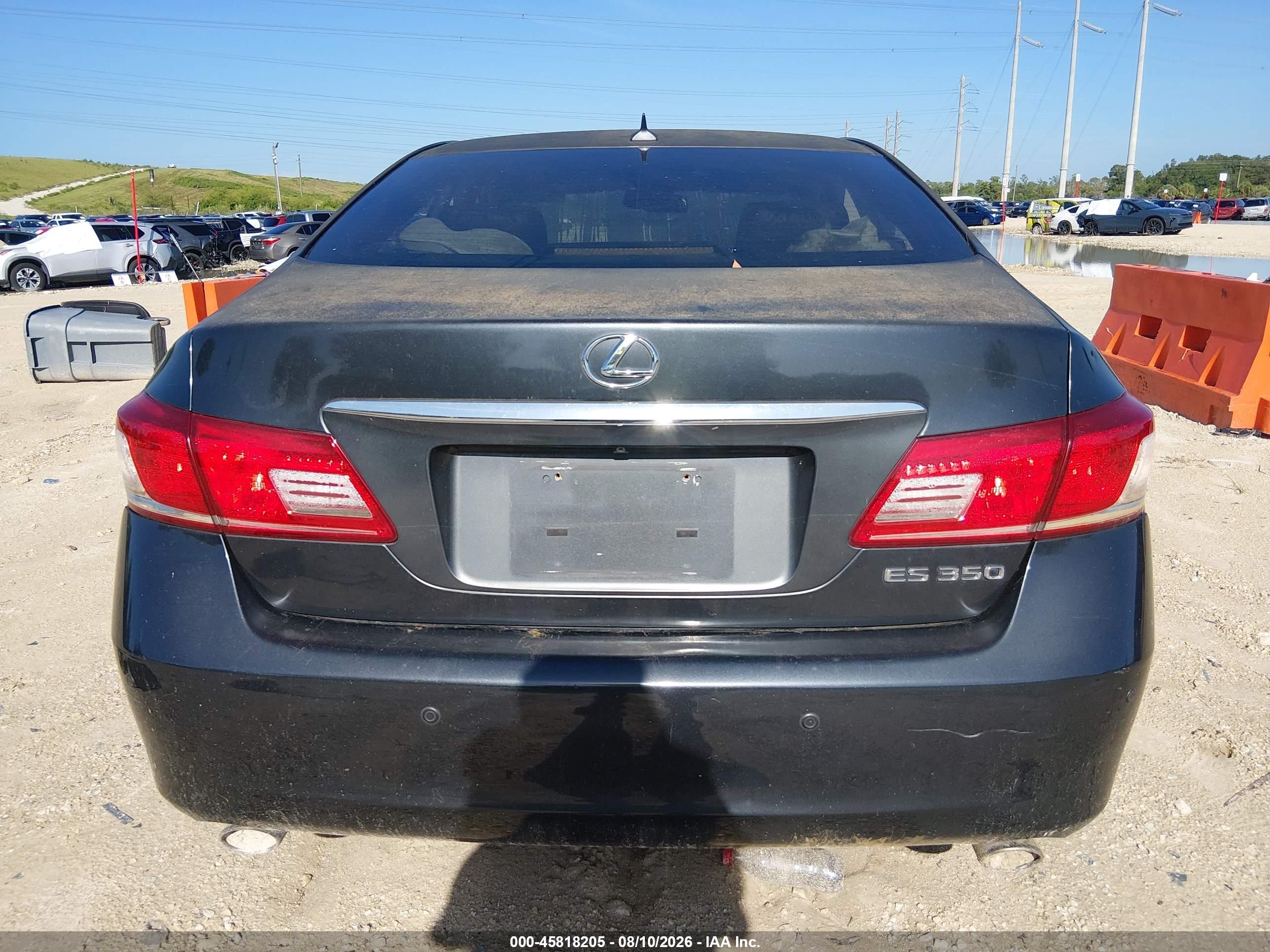 2011 Lexus Es 350   Gray vin: JTHBK1EG2B2455369