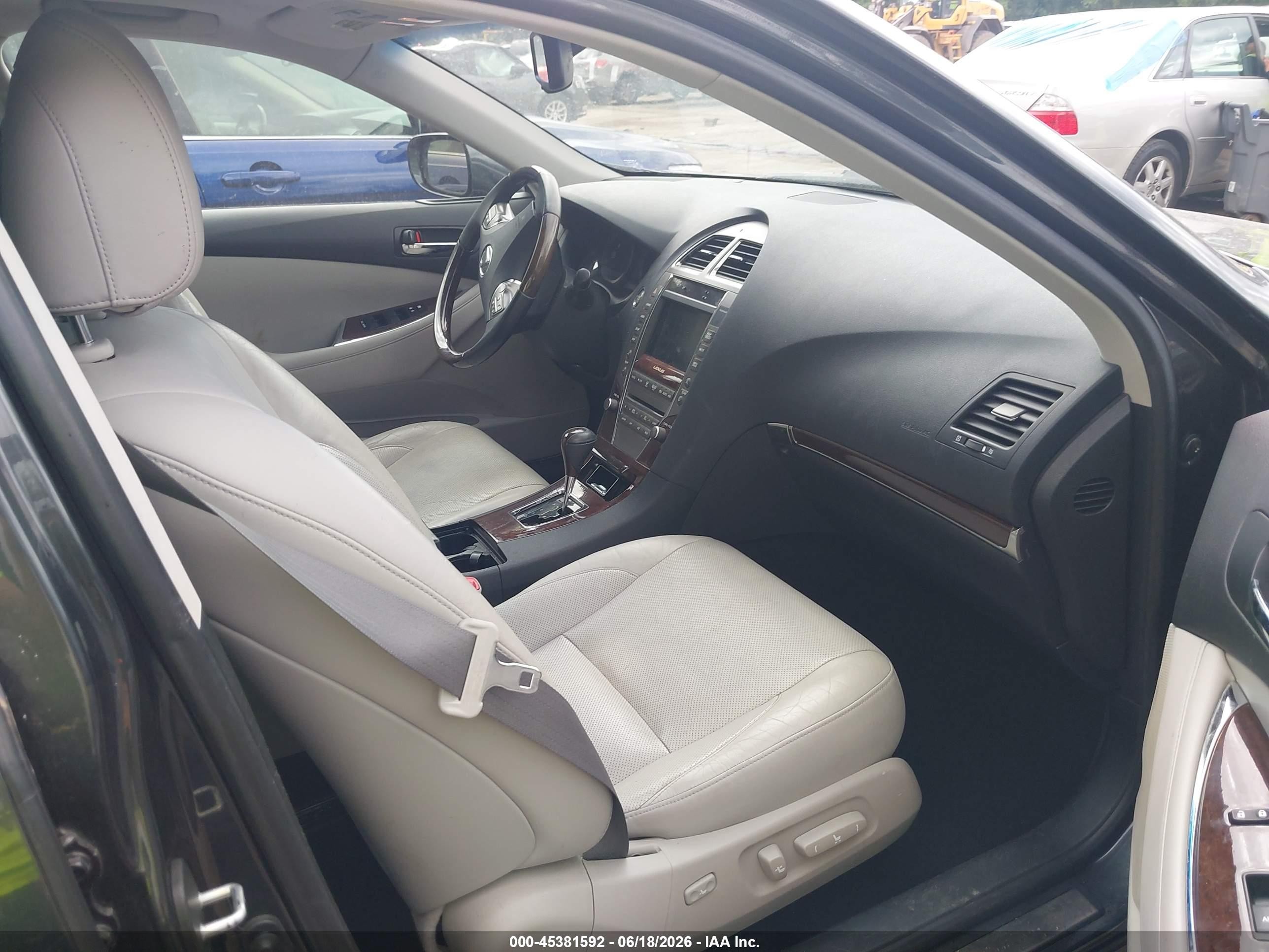 2011 Lexus Es 350   Gray vin: JTHBK1EG2B2457848